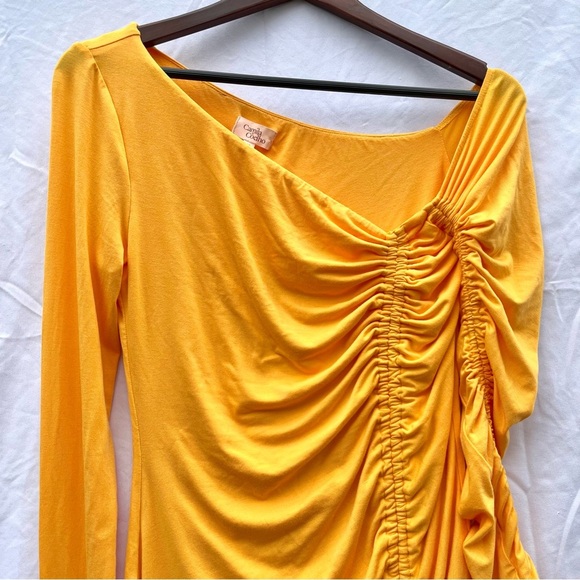 CAMILA COELHO | LENA MINI DRESS IN TANGERINE ORANGE MEDIUM - Picture 8 of 13